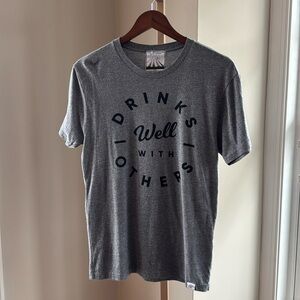 Drinks Well with Others Men’s T-shirt - Small